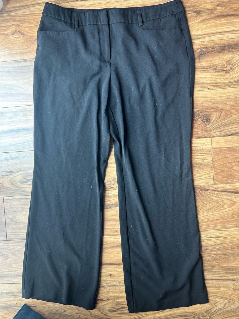 Apt. 9 Black Straight-Leg Dress Pants